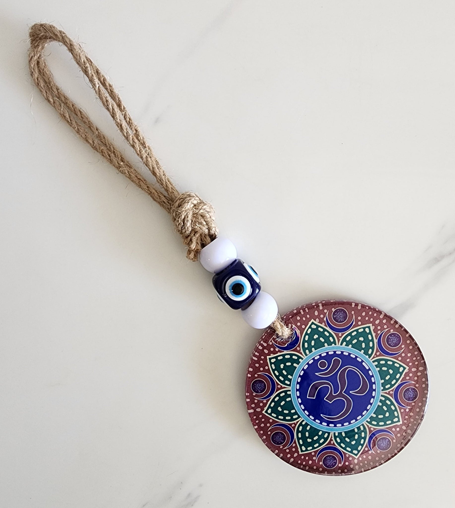 Evil Eye Aum Hanging Ornament