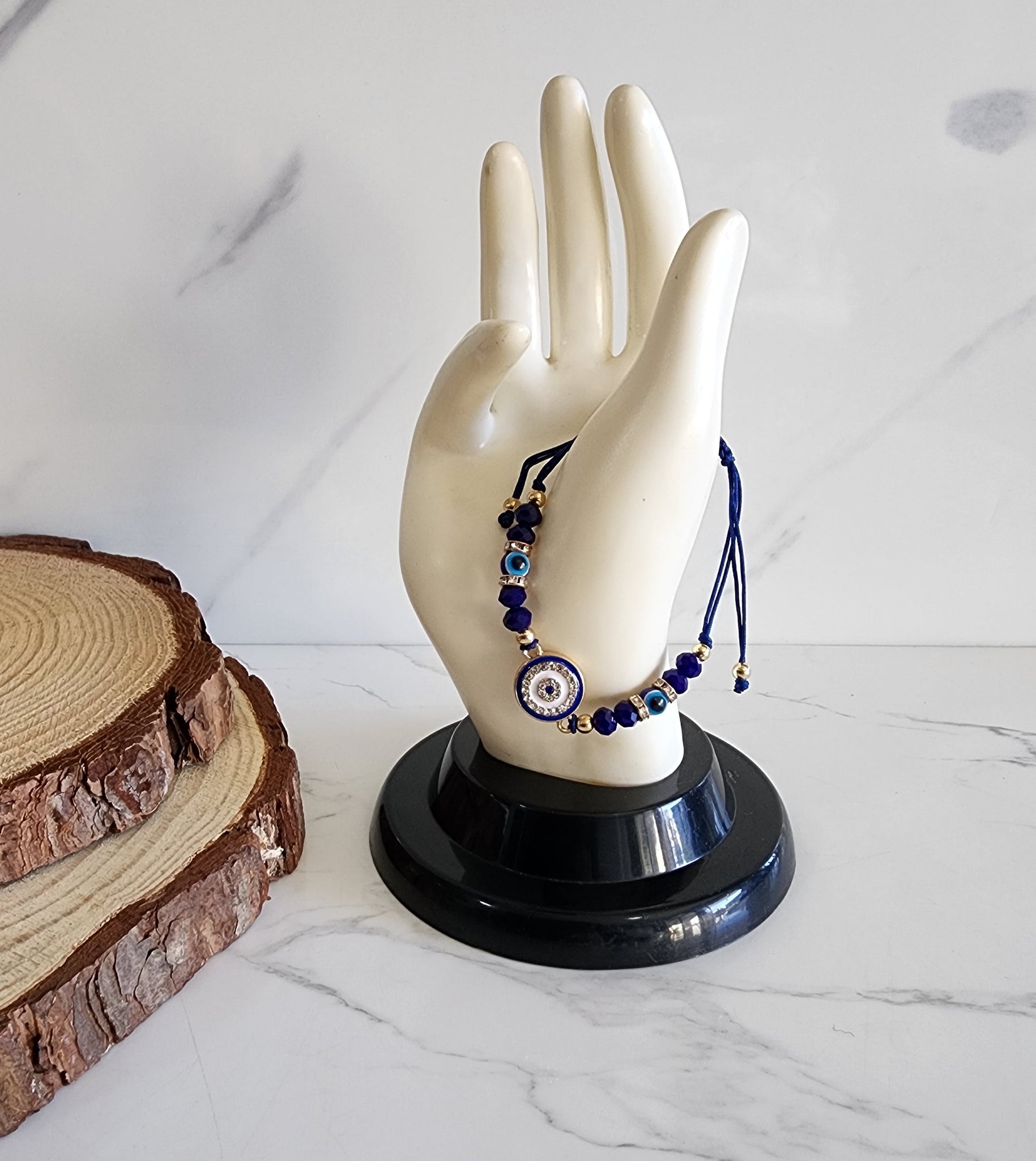 String Evil Eye Bracelet