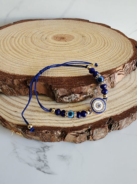 String Evil Eye Bracelet