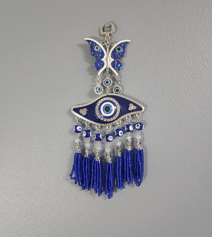Evil Eye Butterfly Hanging Ornament