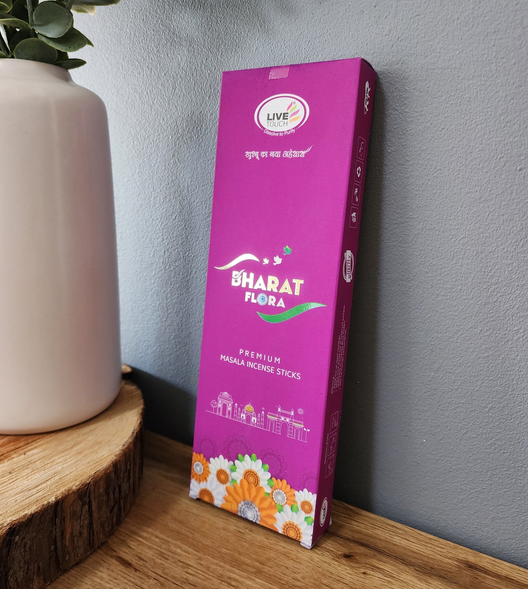 Live Touch Bharat Flora Incense Sticks
