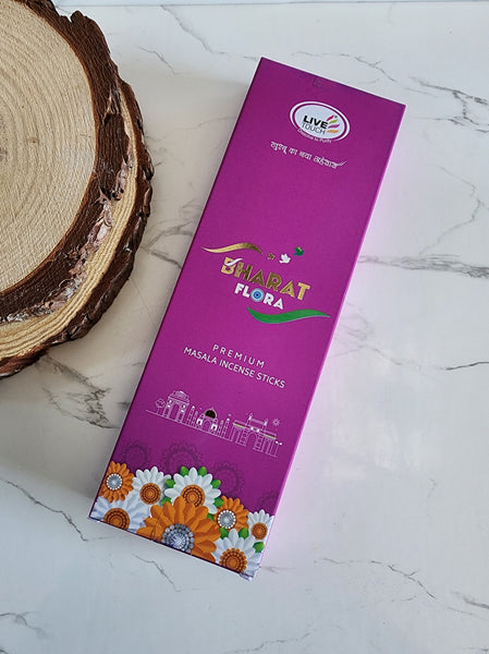 Live Touch Bharat Flora Incense Sticks