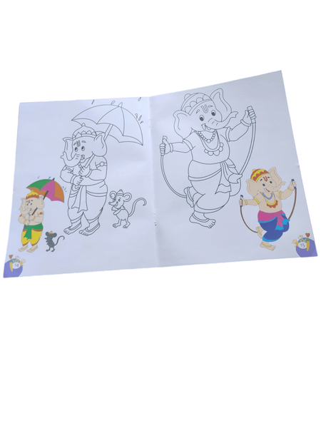 Kiddies Ganesha Colouring Book