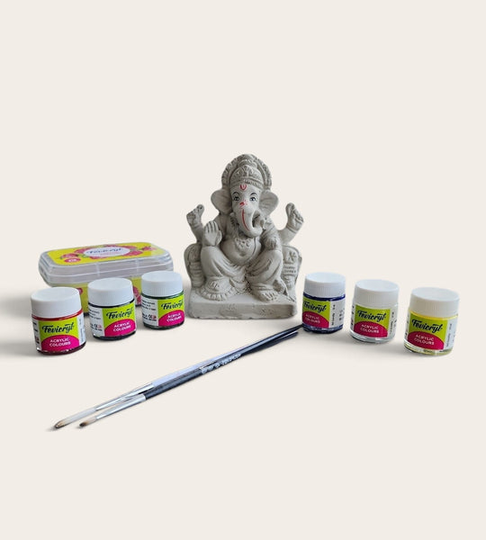 Clay Ganesha Painting Kit