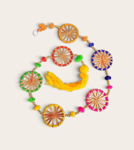 Decorative Multi-Colour Round Garland (1.2 m)