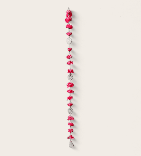 Divine Blossom Garland (Laxmi Ganesh) (150 cm)