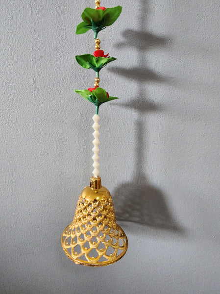 Ganesha and Bell Garland with Beads