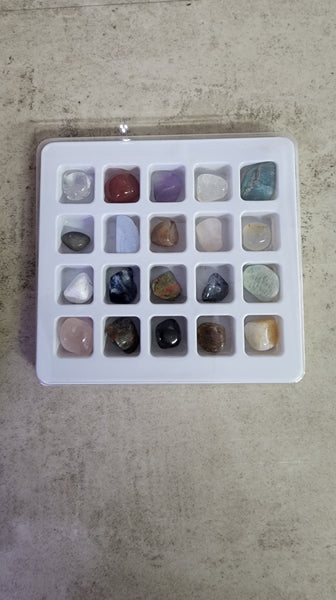 20 Natural Semi-Precious Gemstones