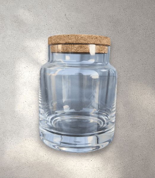 Glass Sweet Jar with Cork Lid