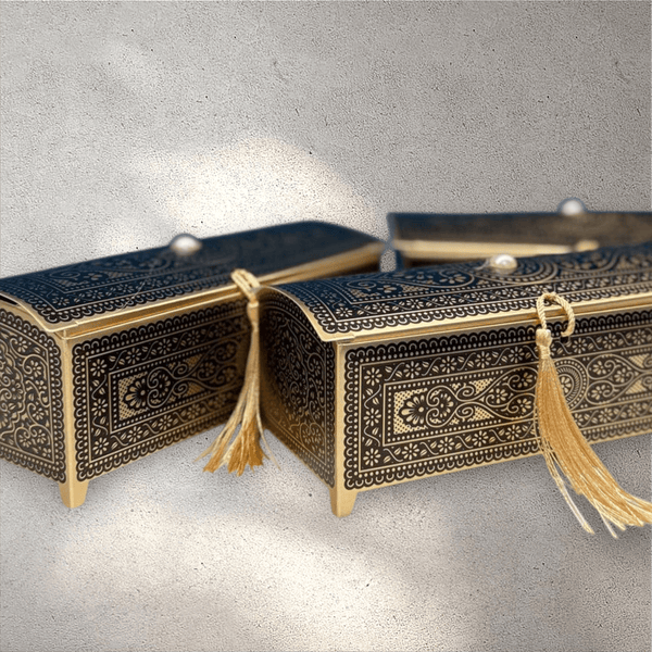 Medium Gold Royal Diwali Box