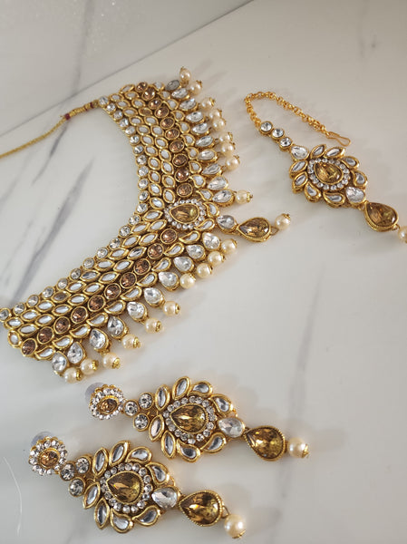 Silver and Gold Soft Jewellery Set - Style 1