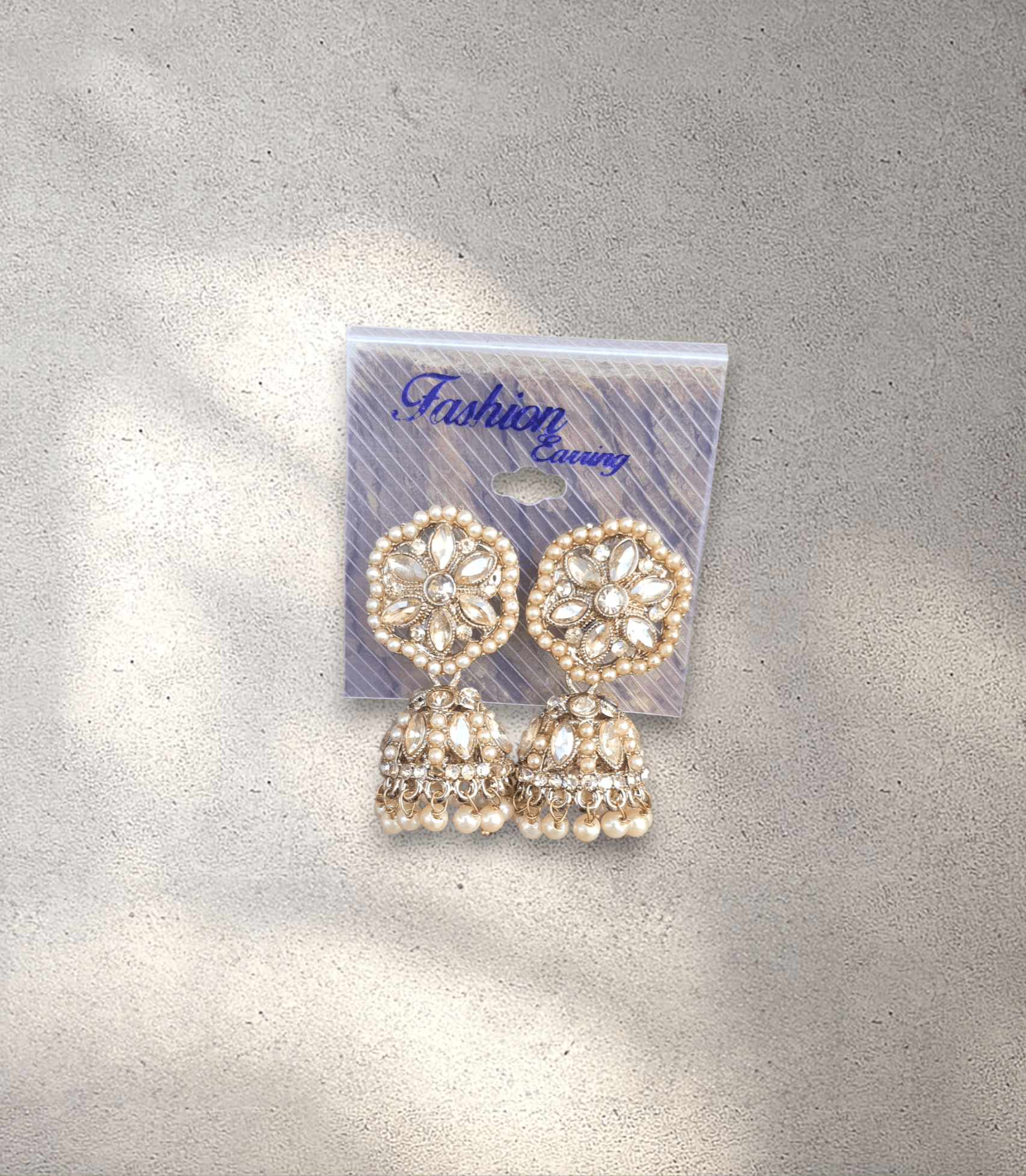 Gold Jhumka - Design 3
