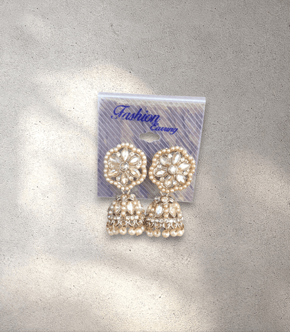 Gold Jhumka - Design 3