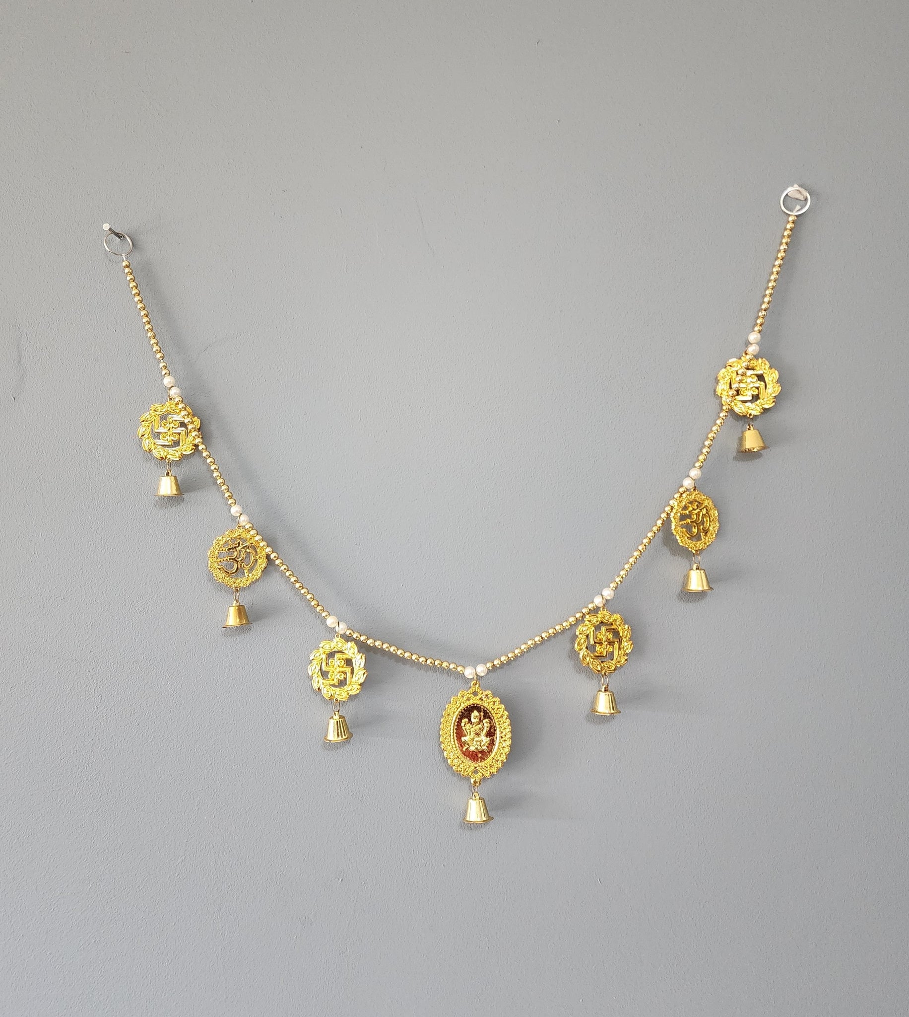 Gold Swastika Door Garland