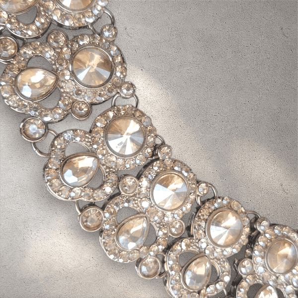 Gold Necklace Jewellery Set