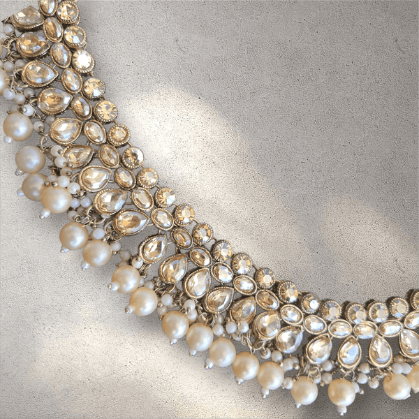Gold Pearl Soft Jewellery Set - Style 2