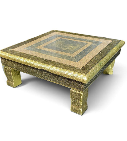 Gold Kalsa Bedhi/ Bajoth (37cm x 37cm)