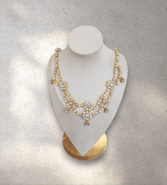 Fancy Gold Sari Belt - Style 2