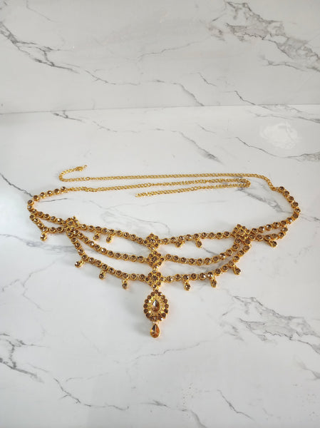 Fancy Gold Sari Belt