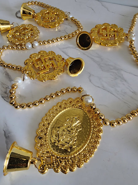 Gold Swastika Door Garland