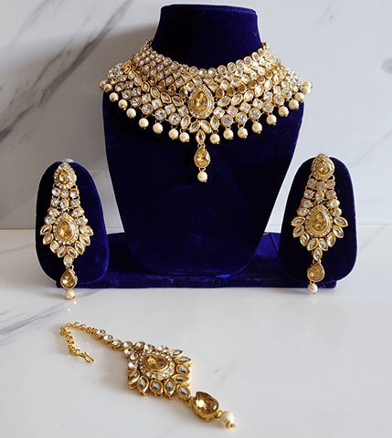 Silver and Gold Soft Jewellery Set - Style 2