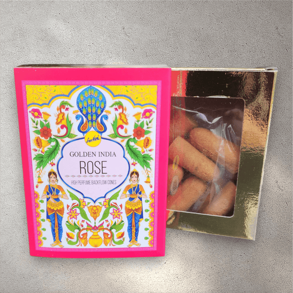 Golden India Incense Cones