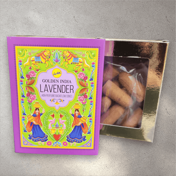 Golden India Incense Cones