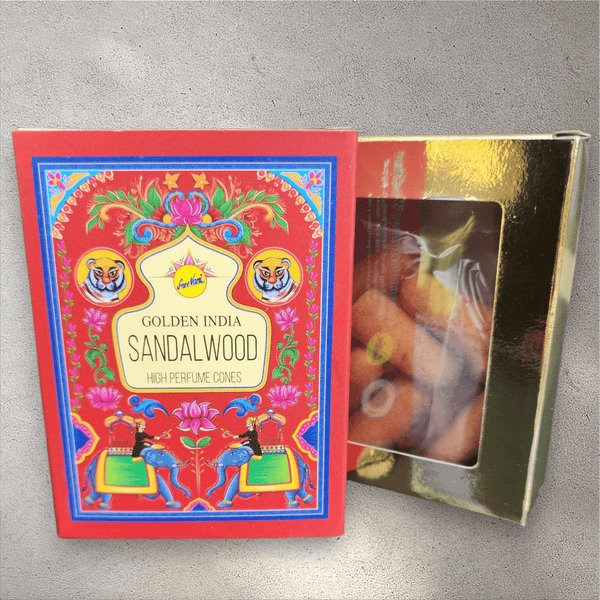 Golden India Incense Cones