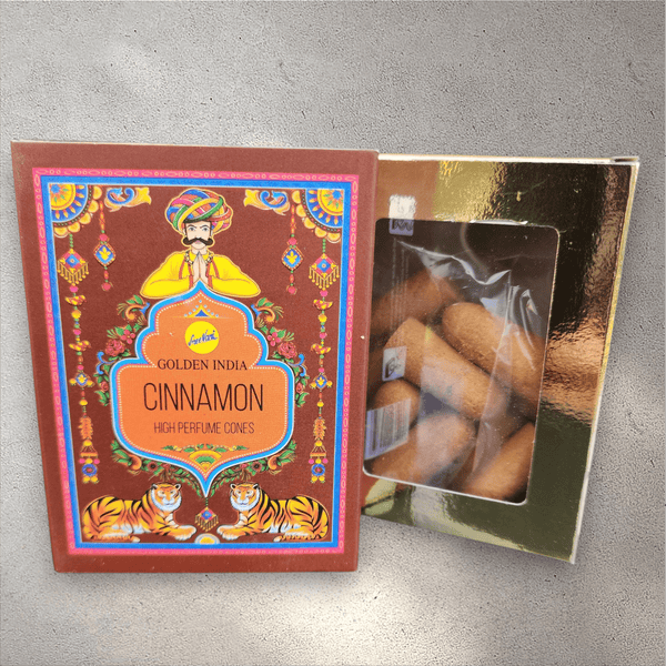 Golden India Incense Cones