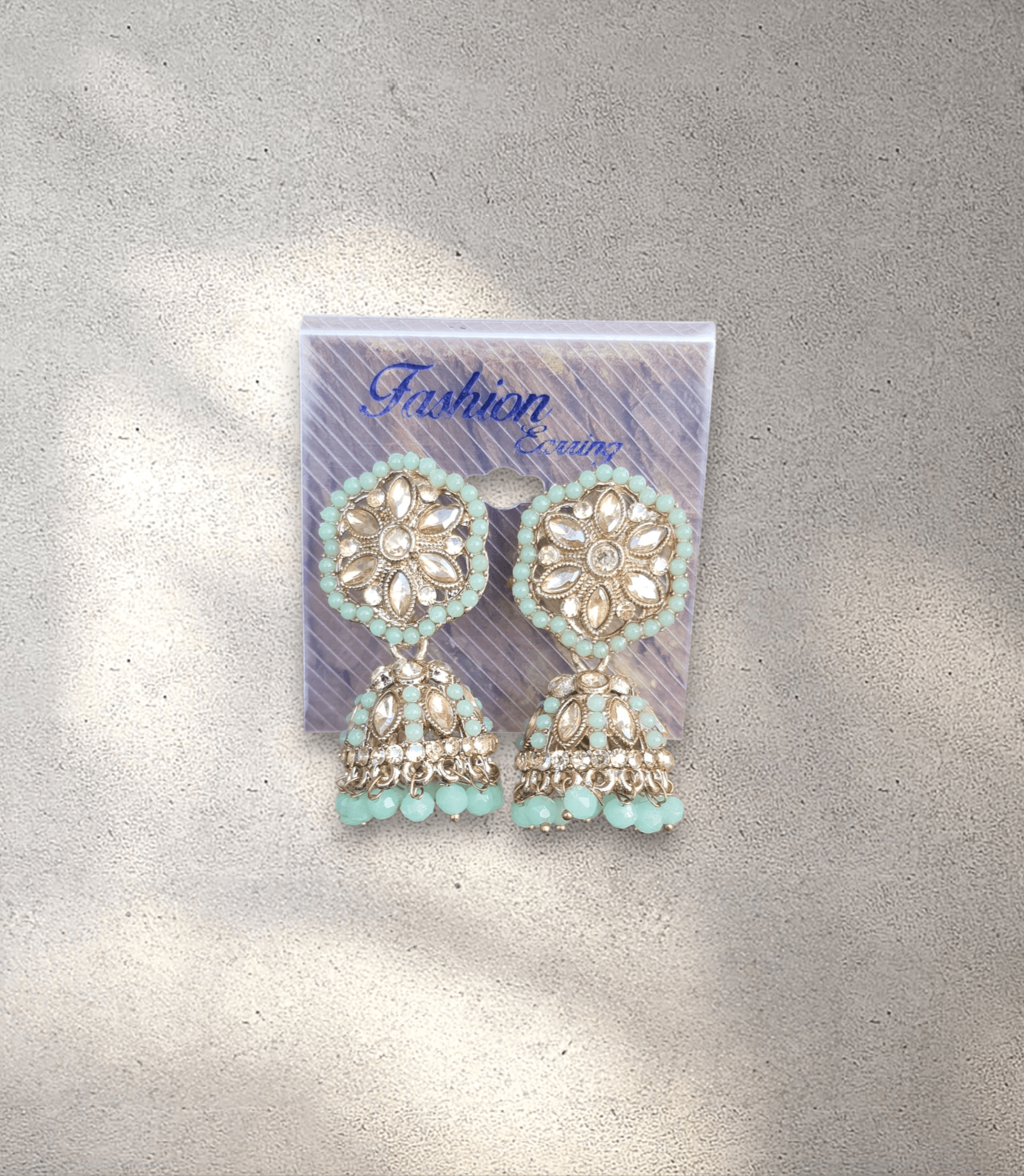 Mint Green Jhumka (Earring)