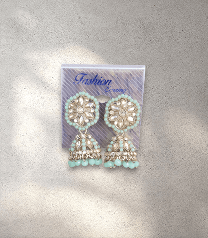 Mint Green Jhumka (Earring)