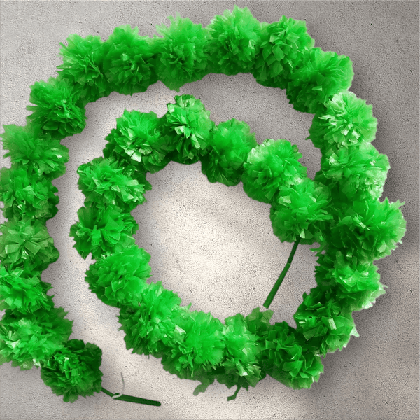Green Marigold Garland (1.4 m)