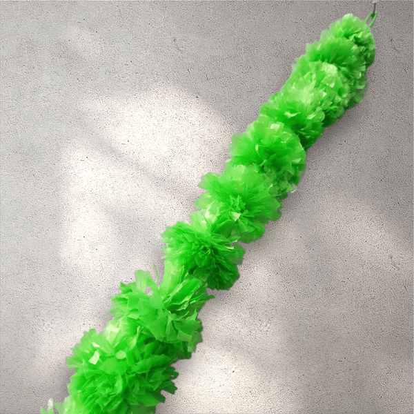 Green Marigold Garland (1.4 m)