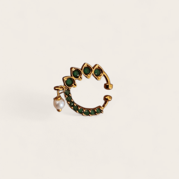 Diamond Clip-On Nose Ring/Cuff