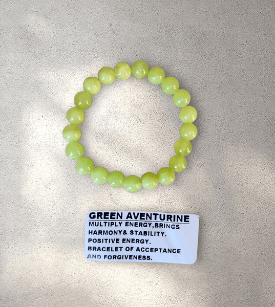 Green Aventurine Gemstone Bracelet