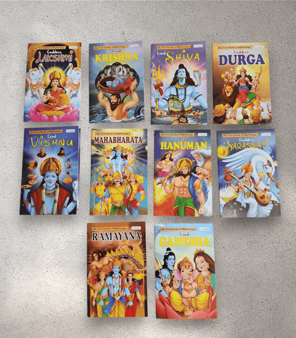My First Stories of Mythology - Kiddies Story Book Collection (set of 10)