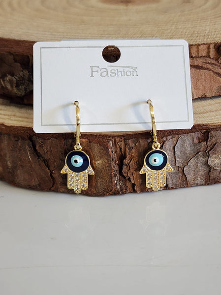 Hamsa Hand Earring