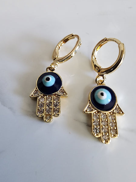Hamsa Hand Earring
