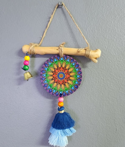 Hanging Mandala with Bell