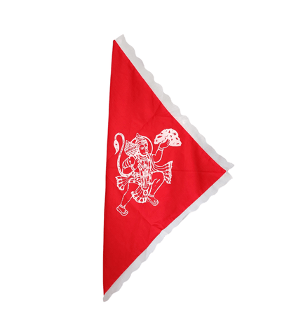 Red Hanuman Jhunda Flag