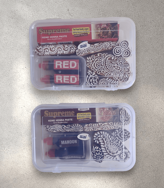 Henna Kit with Stamps