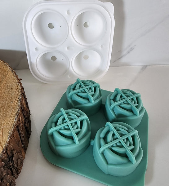 Silicone Rose Ice Cube Tray