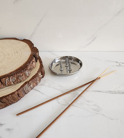 Metal Plate Incense Holder
