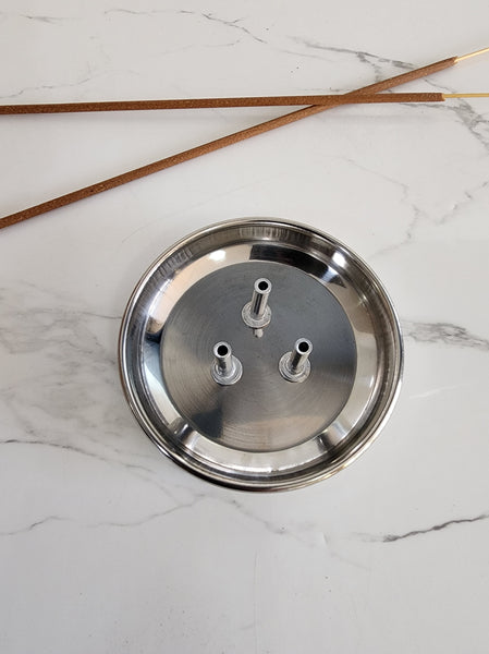 Metal Plate Incense Holder