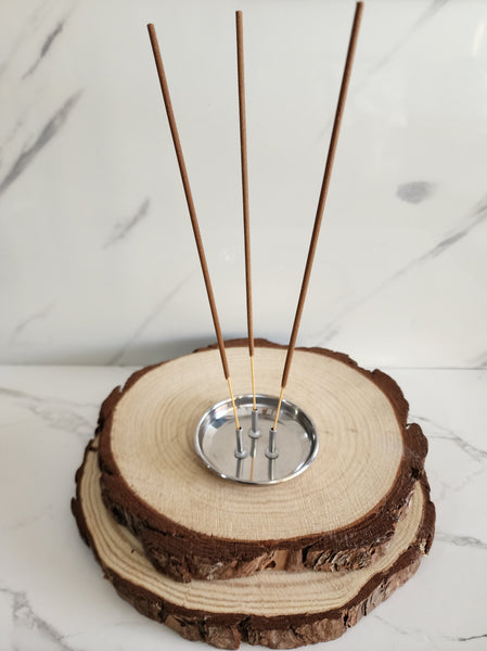 Metal Plate Incense Holder