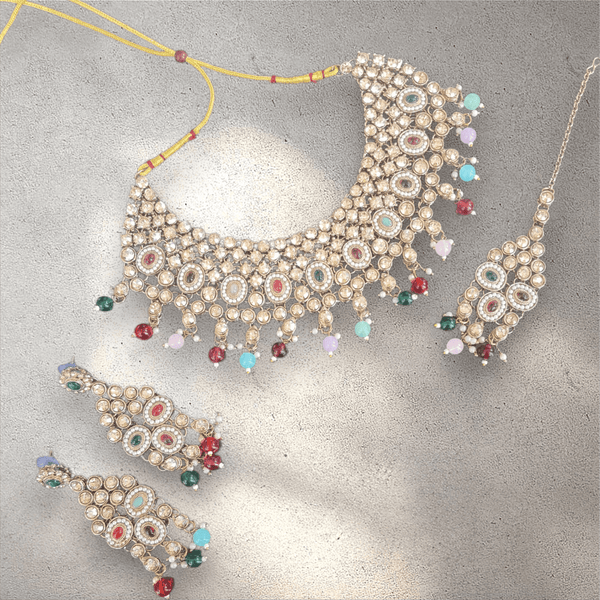 Multi-Colour Soft Jewellery Set - Style 1