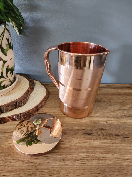 Smooth Copper Jug