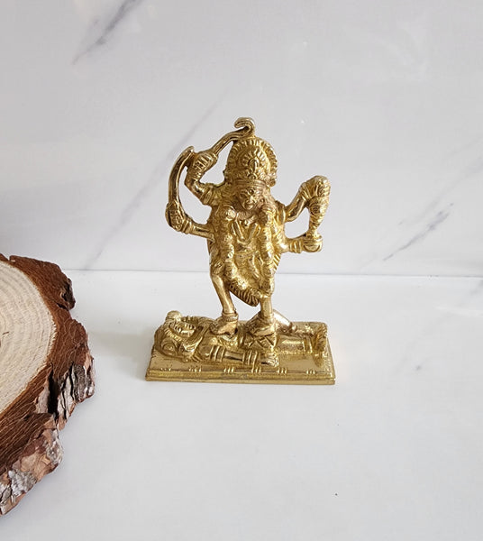 Solid Brass Kali Murthi