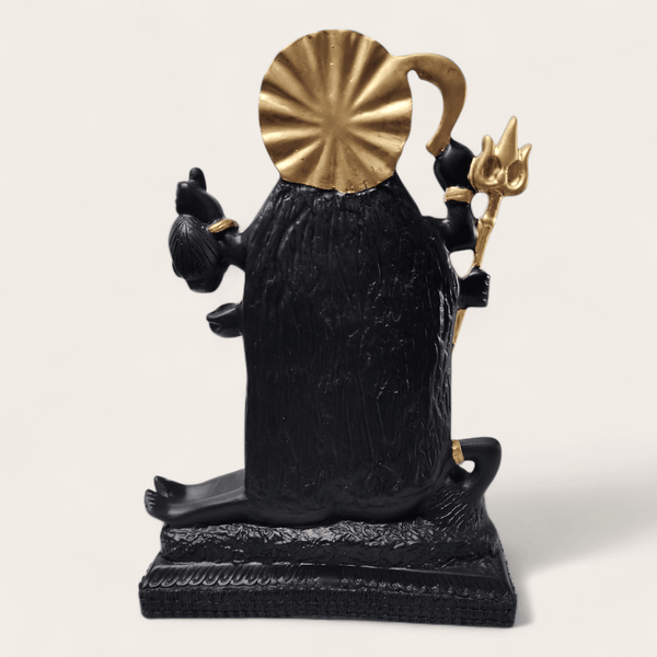 Black Resin Kali Murthi (33 cm)