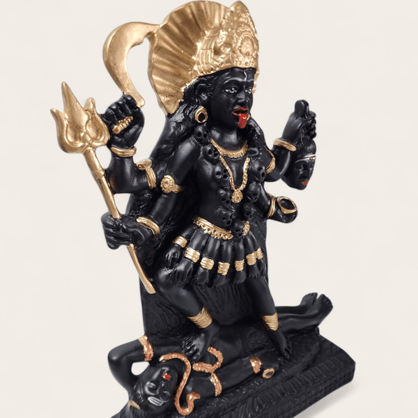 Black Resin Kali Murthi (33 cm)
